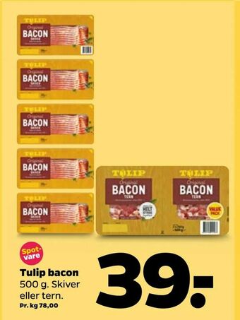 Netto Tulip bacon tilbud