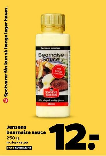 Netto Jensens bearnaise sauce tilbud