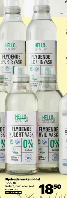 Netto Flydende vaskemiddel tilbud
