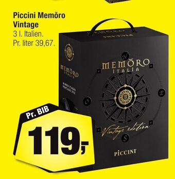Calle Piccini Memŏro Vintage tilbud