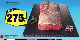 Oksefilet u. fedtkant