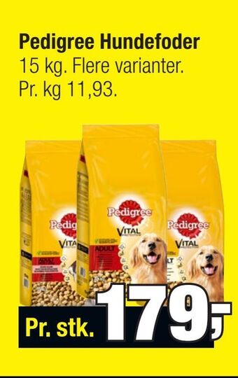 Calle Pedigree Hundefoder tilbud