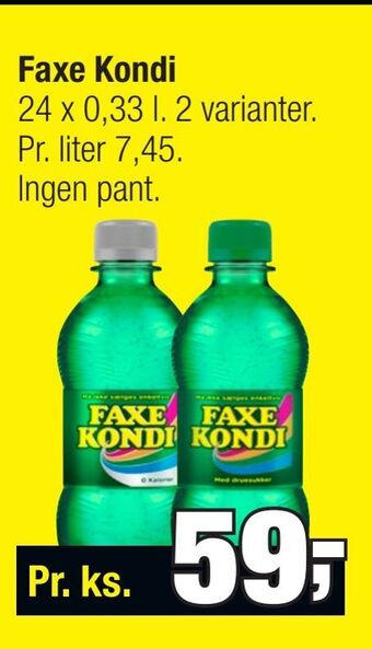 Calle Faxe Kondi tilbud