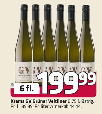 Krems GV Grüner Veltliner