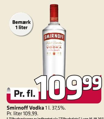 Fleggaard Smirnoff Vodka tilbud