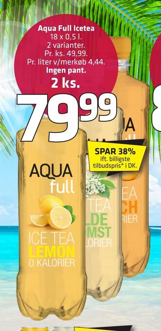 Fleggaard Aqua Full Icetea tilbud