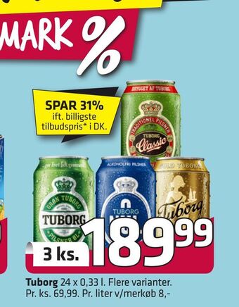 Fleggaard Tuborg tilbud
