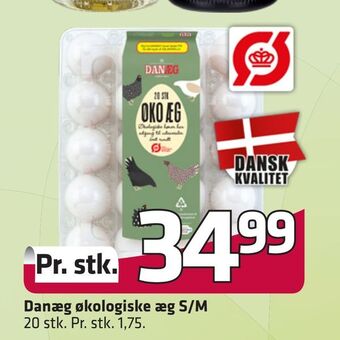 Fleggaard Danæg økologiske æg S/M tilbud