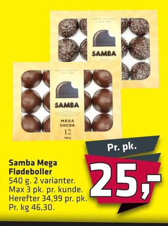 Samba Mega Flødeboller