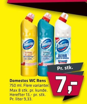 Fleggaard Domestos WC Rens tilbud
