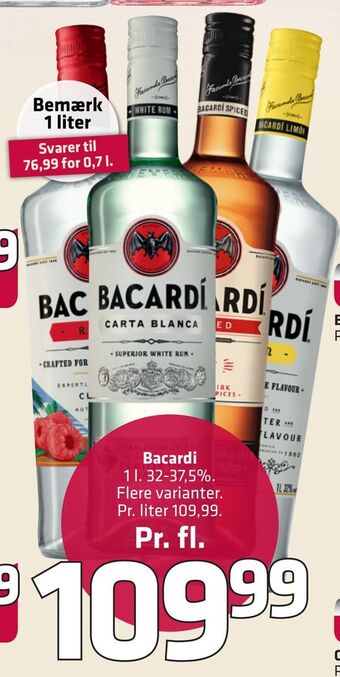 Fleggaard Bacardi tilbud