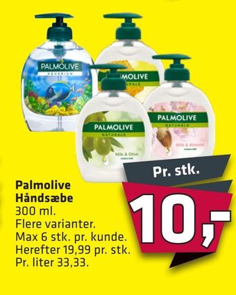 Fleggaard Palmolive Håndsæbe tilbud