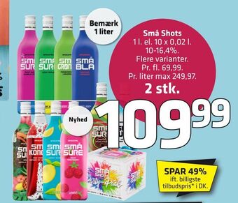Fleggaard Små Shots tilbud