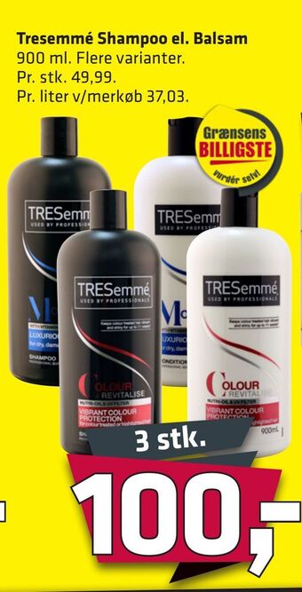 Fleggaard Tresemmé Shampoo el. Balsam tilbud