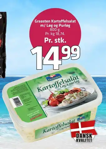 Fleggaard Graasten Kartoffelsalat m/ Løg og Purløg tilbud