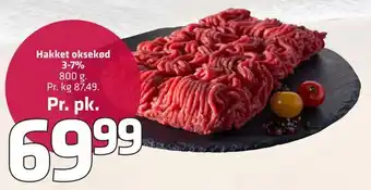 Fleggaard Hakket oksekød 3-7% tilbud