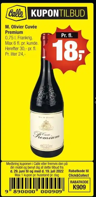 M.Oliver Cuvée Premium