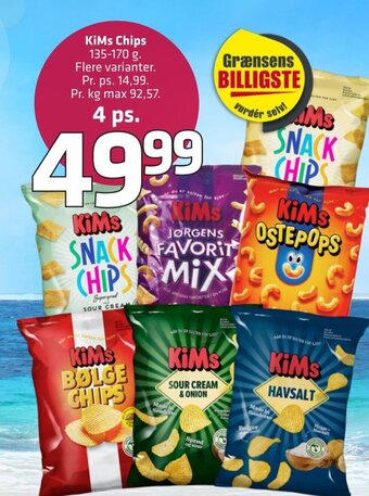 Fleggaard Kims Chips tilbud