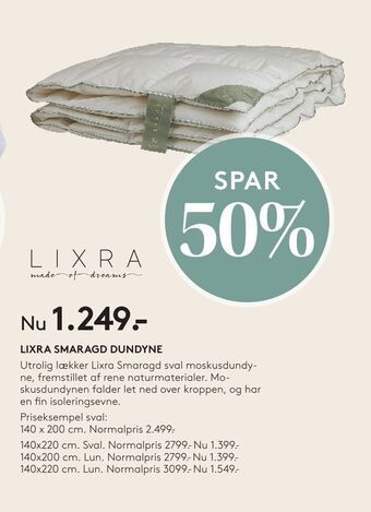 Lixra smaragd dundyne