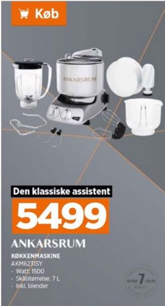 Ankarsrum køkkenmaskine