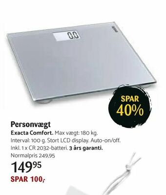 Kop & Kande Personvægt tilbud