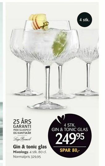 Kop & Kande Gin & tonic glas tilbud