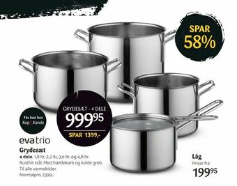 Kop & Kande Grydesæt tilbud