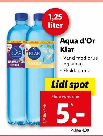 Aqua d'Or Klar