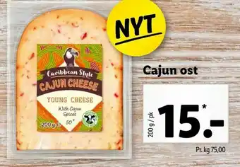 Let-Køb Cajun ost tilbud