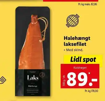 Let-Køb Halehængt laksefilet tilbud