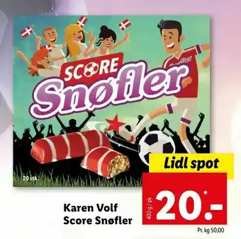 Karen Volf Score Snøfler