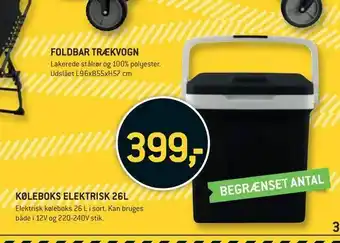 Køleboks elektrisk 26l