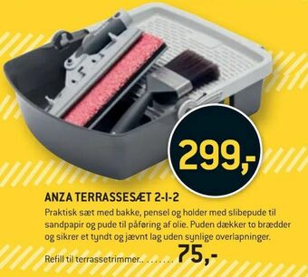 XL-BYG Anza terrassesæt 2-i-2 tilbud