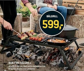 XL-BYG BON-FIRE BÅLGRILL tilbud