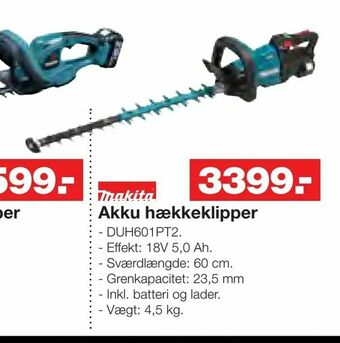Akku hækkeklipper