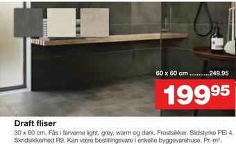Bauhaus Draft fliser tilbud