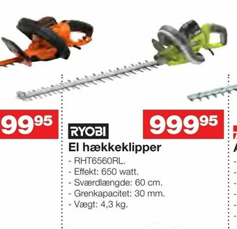 Bauhaus El hækkeklipper tilbud