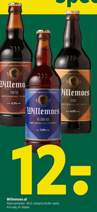 Coop 365 Willemoes øl tilbud