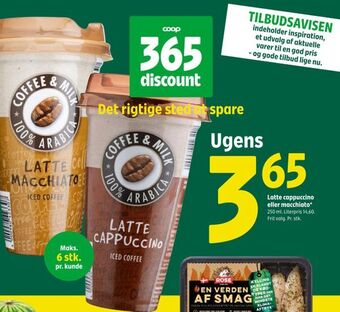 Latte cappuccino eller macchiato