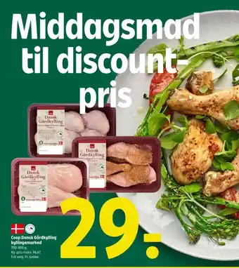 Coop 365 Coop Dansk Gårdkylling kyllingemarked tilbud