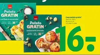 Coop potato gratin