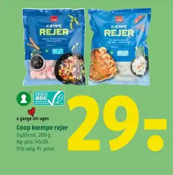 Coop 365 Coop kæmpe rejer tilbud