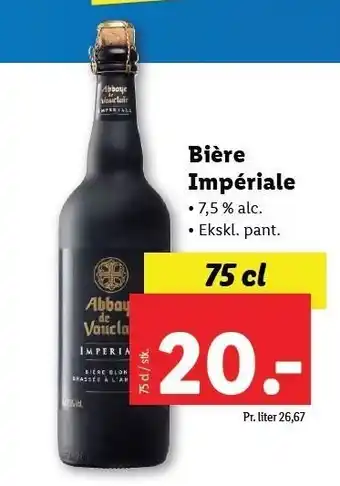 Lidl Biére impériale tilbud