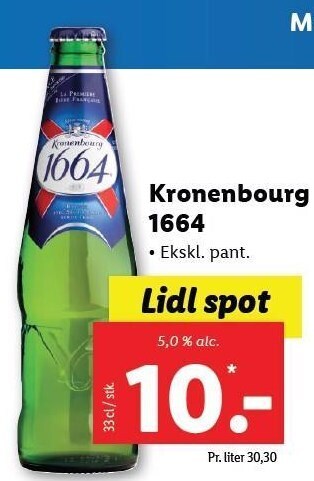 Lidl Kronenbourg tilbud