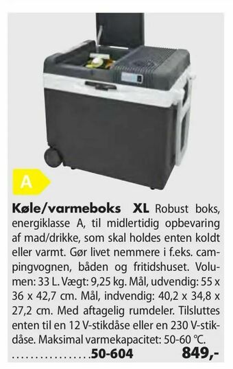 Biltema Køle/varmeboks XL tilbud
