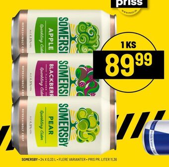 Priss Somersby tilbud