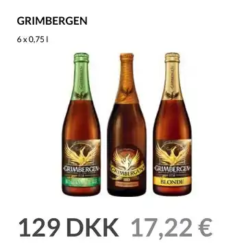 Nielsen's Discount Grimbergen 6 x 0,75 L tilbud