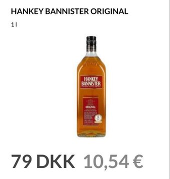 Nielsen's Discount Hankey Bannister Original tilbud