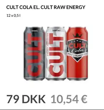 Cult Cola El Cult Raw Energy