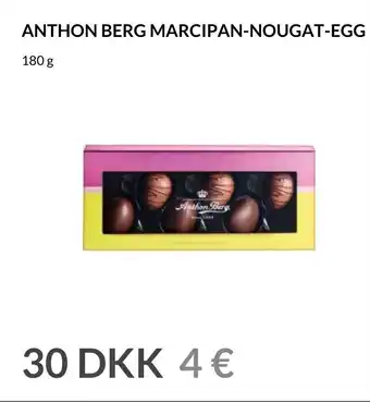 Nielsen's Discount Anthon Berg Marcipain-Nougat-Egg tilbud